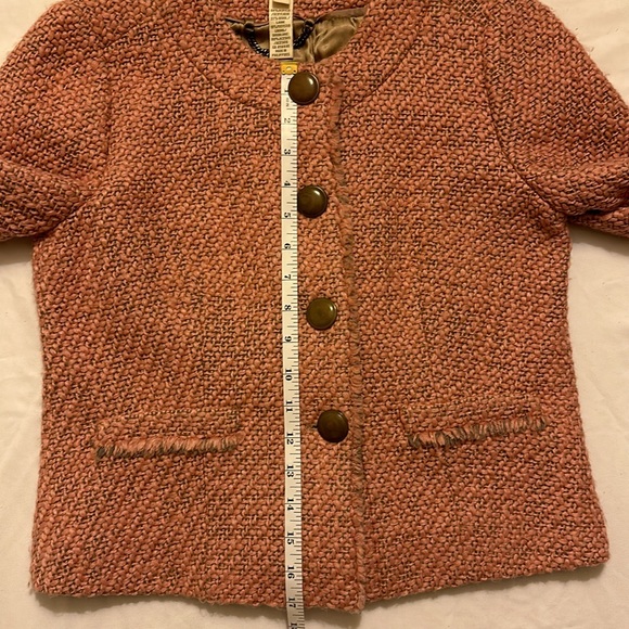 J. Crew Pink/Brown Tweed Blazer - Picture 10 of 10